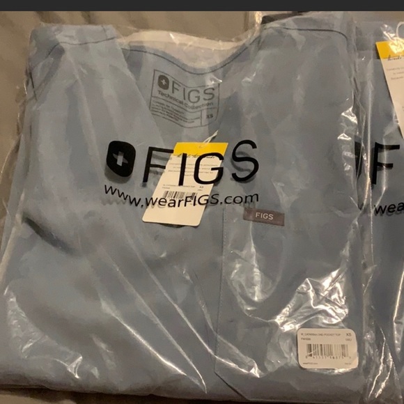 Figs Other Figs Scrub Set Catarina Kade Dusty Blue Poshmark